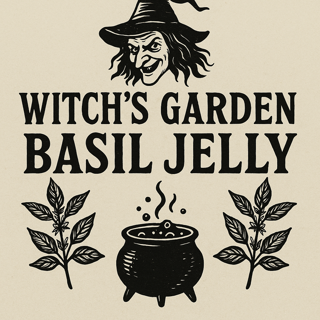 Apple basil jelly- Witch’s Garden Basil Jelly